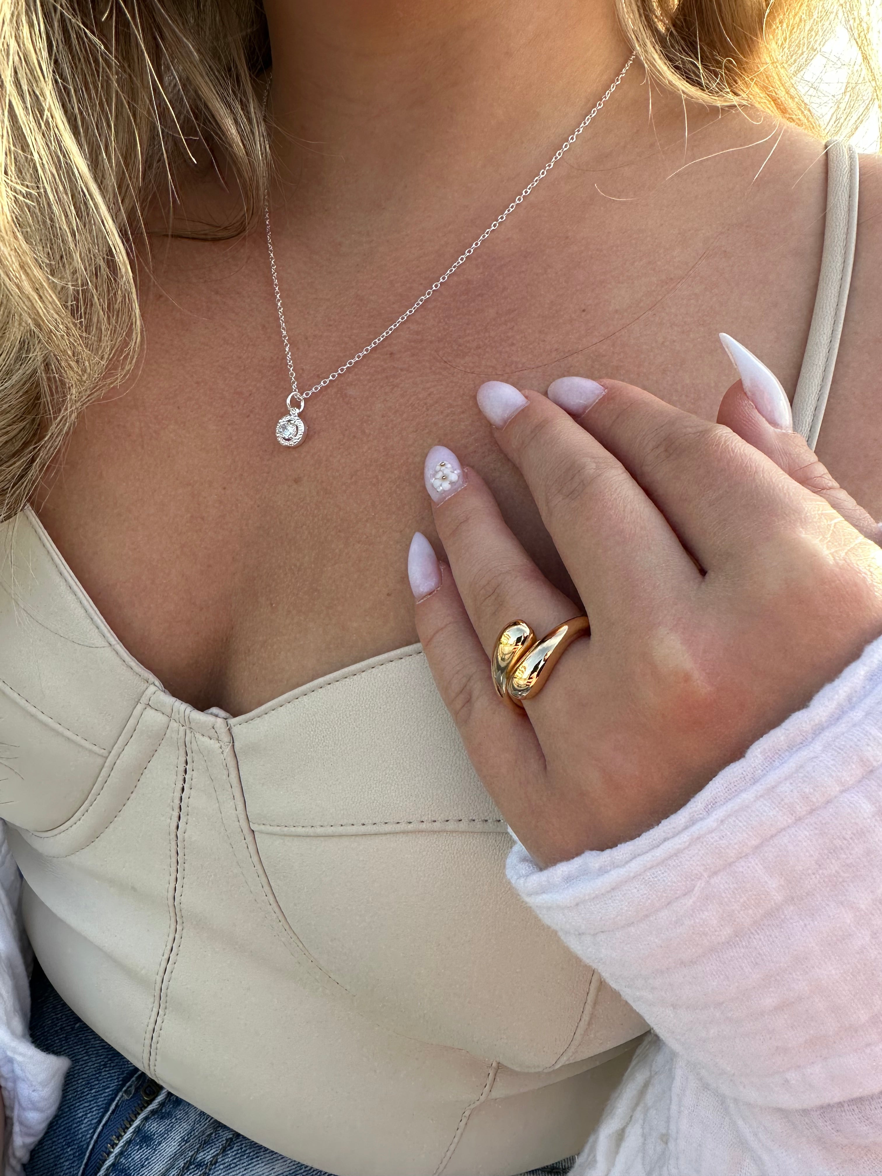 Ring "Gold Drop"