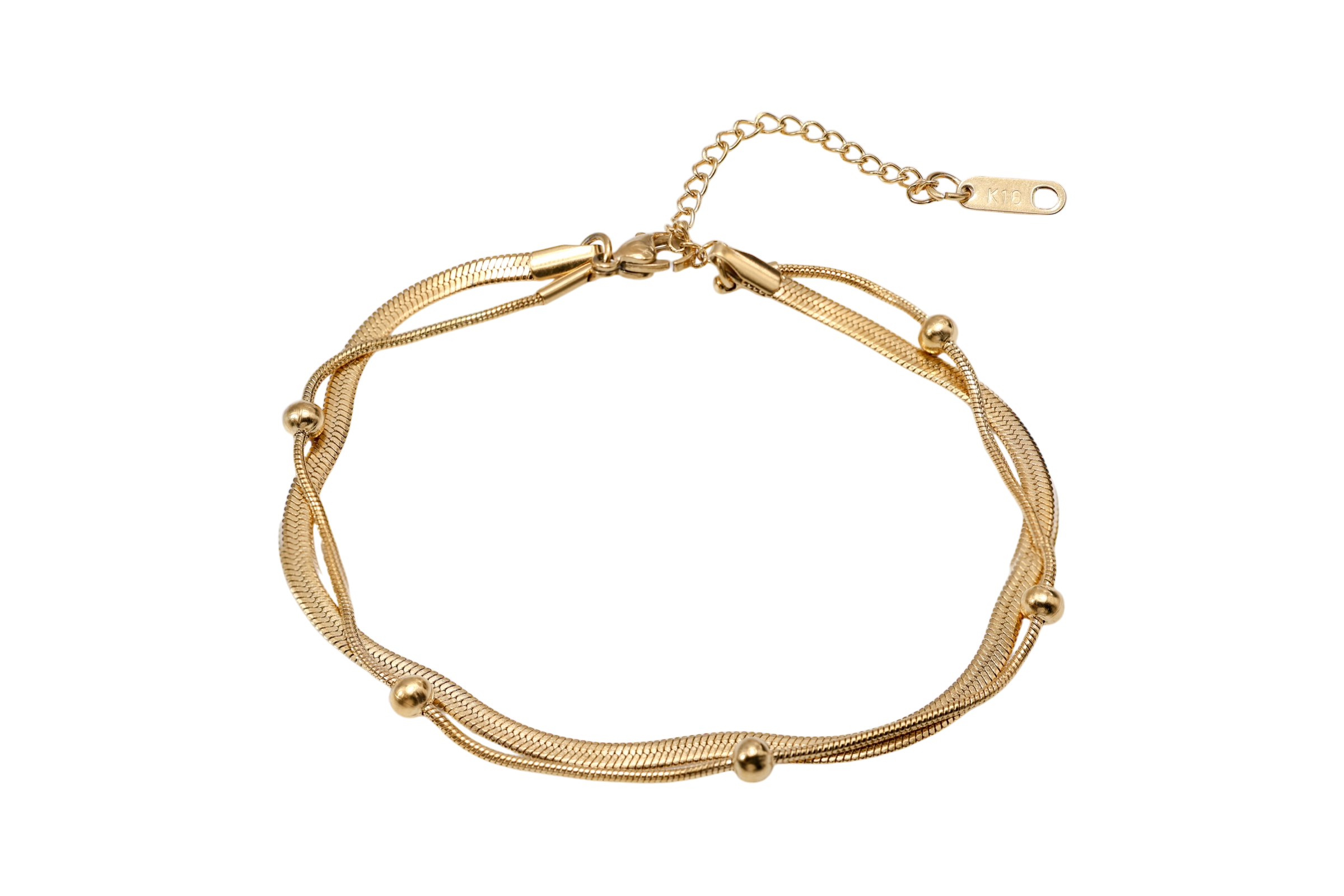 Fußkette „Golden Fall“