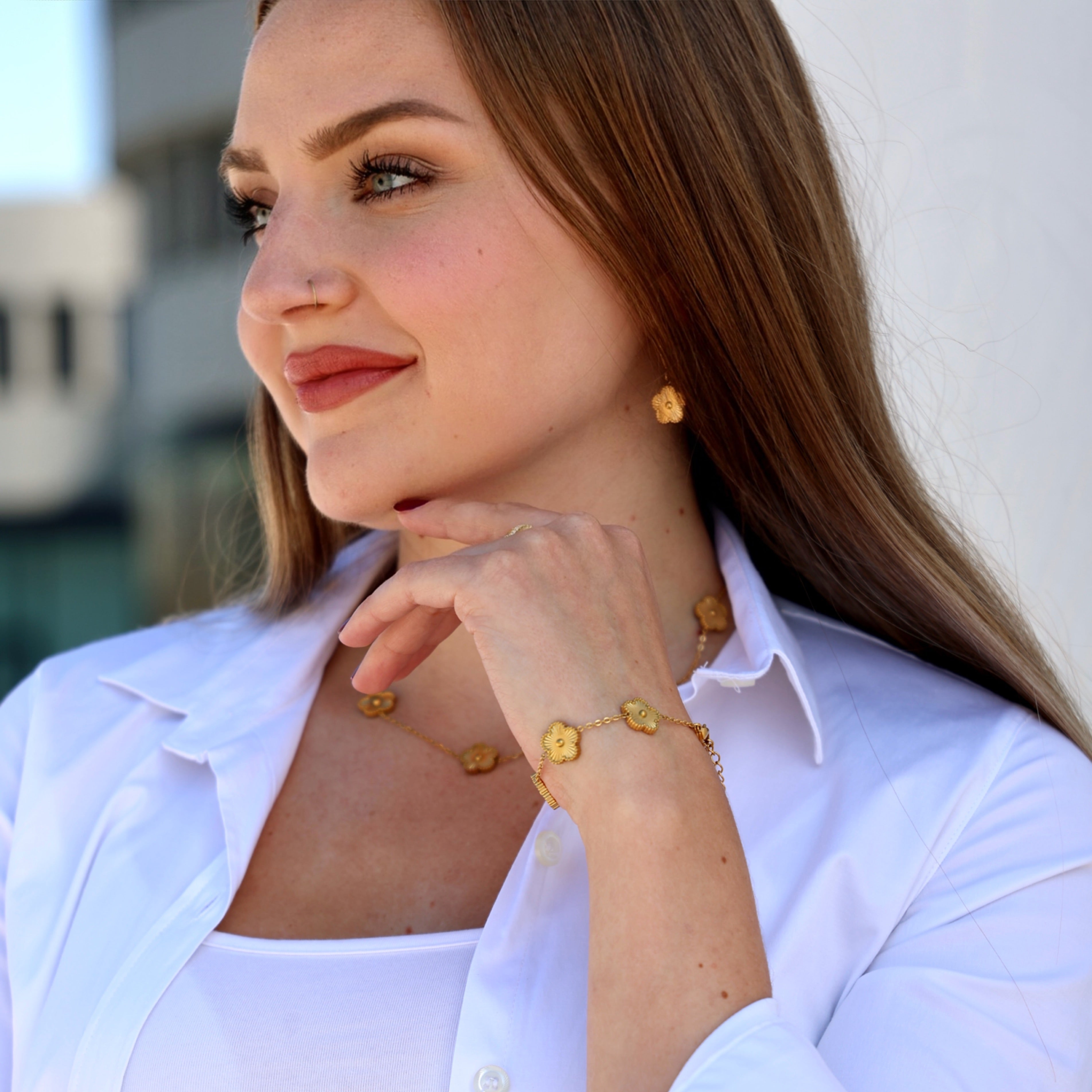 Kleeblatt Armband "Florence"